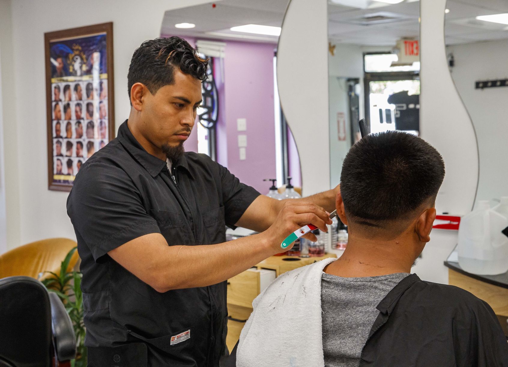 A haircut and a story